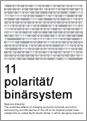 11 polarität/binärsystem