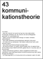 43 kommunikationstheorie